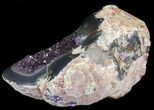 Gorgeous Dark Amethyst Geode - Uruguay #30905-2